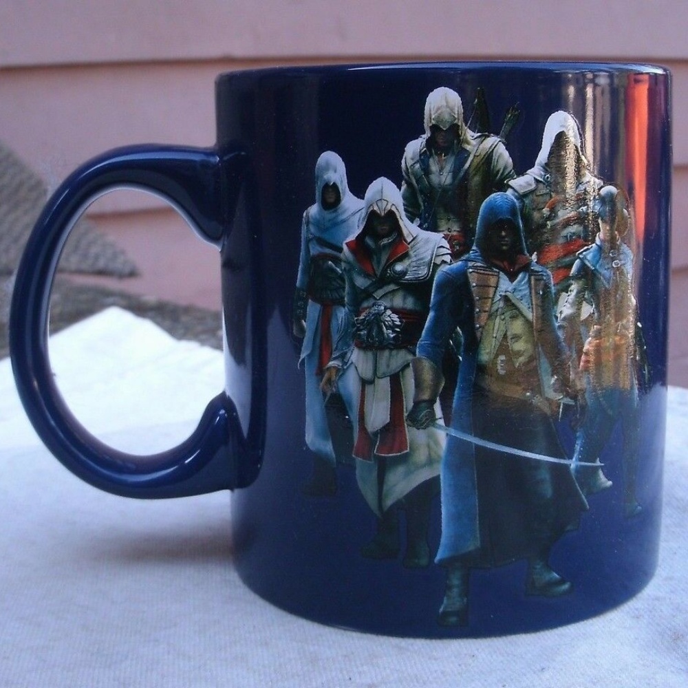 Assassin's Creed Game Character Porcelain Mug